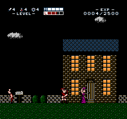 Zelda II - Shadow of Night (easy version) Screenshot 1
